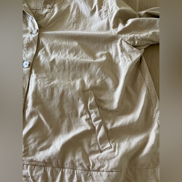 J Jill| Tan Canvas Utility Jacket with Gorgeous Buttons & Pockets, Size XL••• - Picture 10 of 14